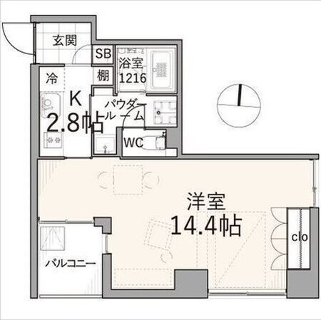 ＴＡＳ上北沢レジデンスの物件間取画像